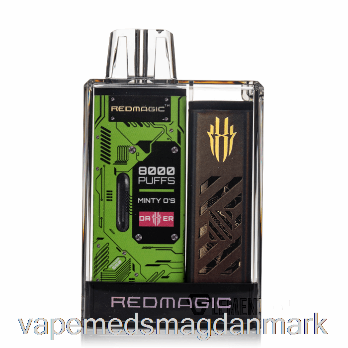 Vape Væske Redmagic Dagger 8000 Engangs Minty O's